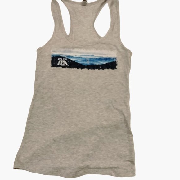 Casitas Blue IPA Racerback Tank Top S Gray Small Craft Beer - Picture 1 of 6